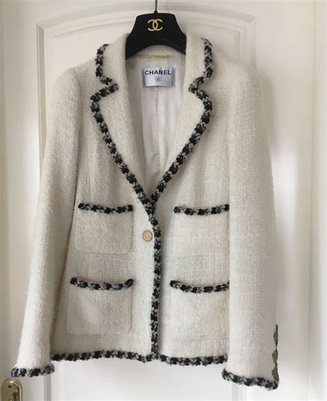 chanel tweed jacket 2023|chanel tweed jacket price.